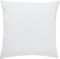 REDBEST Kissenbezug, Kissenhülle Seersucker Uni Detroit weiß Größe 80x80 cm - weich, schnell trocknend, bügelfrei, mit Reißverschluss