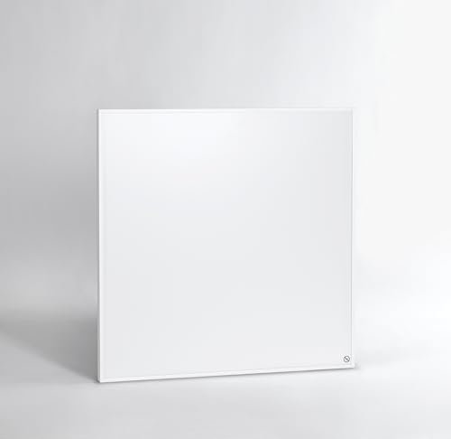 heatness Infrarotheizung Simpel Decke Pro, M – Deckenheizung energiesparend, 300 Watt, Heizkörper zur Deckenmontage, 60 x 60 x 2,5 cm für bis zu 7 m²