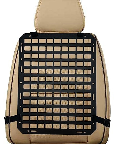 MEZITZ Organiseur de siège arrière de voiture, accessoires d'intérieur de voiture, universel, ABS haute densité, rangement multifonctionnel, idéal pour les professionnels