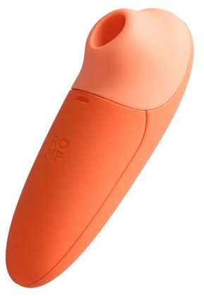 ROMP Switch X Succhia Clitoride - Stimolatore Clitorideo con 6 livelli di intensità - Compatto e Antischizzo - Sex Toy ricaricabile per adulti e coppie - Giocattolo Sessuale per capezzoli - arancione