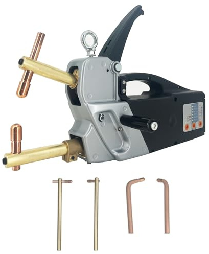 Professional Portable Electric 110 Volt Spot Welder Machine with Replaceable Welding Electrode Arms and 3pcs Hexagon Key (110, Volts)