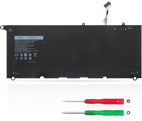 KXRSII 56Wh 90V7W JD25G batteri för Dell XPS 13 9343 9350 P54G P54G001 P54G002 Laptop JHXPY 0N7T6 5K9CP 0N7T6 0DRRP 7,6 V