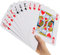 GOODS+GADGETS Jumbo Pokerkarten in XXL - Riesige Poker Spielkarten Gigantisches Kartenspiel mit 52 Karten