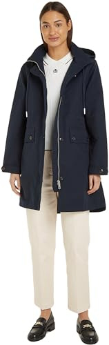 Tommy Hilfiger Essential Cotton Blend Parka, Parkas Mujer, Desert Sky,