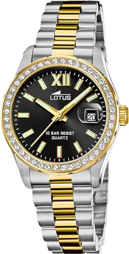 LOTUS Reloj Mujer Analógico de Acero Inoxidable 316l Multi