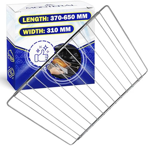 Grille de Four Réglable d'une Profondeur de 310 mm et d'une Largeur de 370 mm à 650 mm Universel pour de Nombreuses Marques - Garantie de 10 Ans – MONTERAL