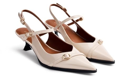 Zapatos TACÓN Destalonados Efecto Charol Sabin