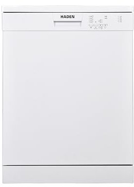 Haden 60cm Freestanding Dishwasher, HDD60CW 12 Place Settings, 4 Wash Programmes