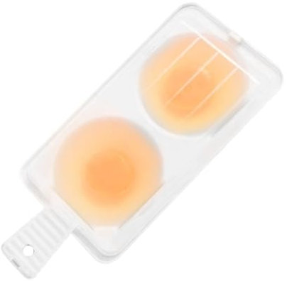 Cuociuova In Bracconiere Per Microonde - Cuociuova Rapido Antiaderente Per Microonde, Macchina Compatta Per Uova In Camicia | Ciotola Per Cuocere 2 Uova A Microonde Con Coperchio E Manico, Cuociuova L