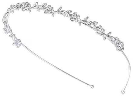 Tiara Strass Diadema Sposa Corona Matrimonio Coroncine Sposa Strass Corona Principessa Tiara per Matrimonio Compleanno Prestazione