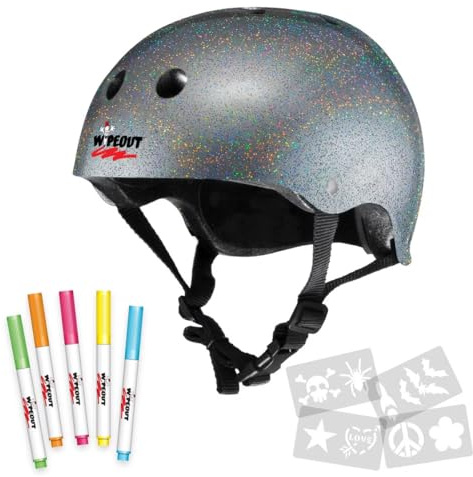 Wipeout Dry Erase Kids Bike Helmet, The Dry Erase Helmet - Create your own design