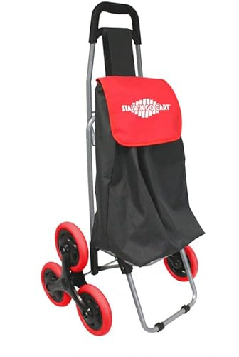 venteo - Stair'n Go Cart - Chariot pliant idéal pour tous, léger, très solide, tout terrain et résistant