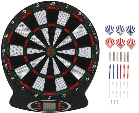 Elektronisk darttavla Hållbar exakt avkännande automatisk poängsättning för Family Office Indoor Game Kit