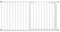 BabyDan Premier, Extra breit Ohne bohren Treppenschutzgitter, 139-144,8 cm, Babygitter/Sicherheitsgitter, Metall, Weiß, Hergestellt in Dänemark - (Haustiergitter/Hundegitter)