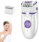 Epilierer Damen, 2-in-1 Damenrasierer Haarentfernung für Gesicht,Epilierer für Frauen Beine,Damenrasierer Epilierer Damen mit LED-Licht,für Gesicht, Körper, Achselhöhlen, Beine