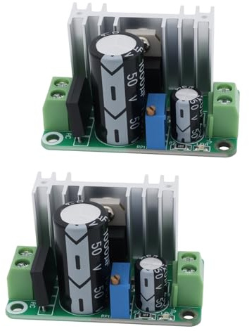 EMSea 2Pcs Adjustable Voltage Regulator LM317-LD317 Variable In 5-35V AC Out 1.25-30V