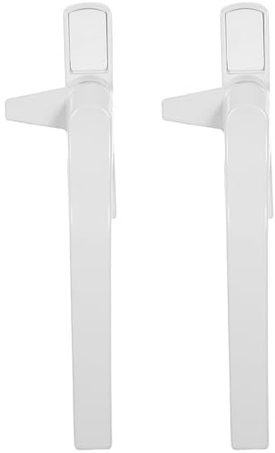 Toddmomy 2 manillas para ventana abatible derecha: Manilla de palanca de seguridad desplazada - Accesorios para ventanas correderas para interiores