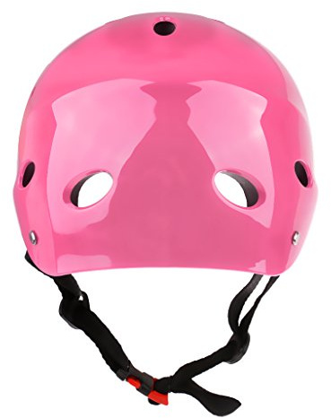 YEJBBUC Water Sports Safety Helmet for Wakeboard Kayak Canoe Boat Surfing M Pink