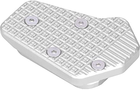 ACOGEDO Pedale Leva Freno Posteriore Moto CNC Ingrandisci Piastra di Estensione Sostituzione Pad per F900XR 2020‑2021 Pedale Leva Freno Posteriore in Alluminio Stabile e StabileEstensione (SILVER)