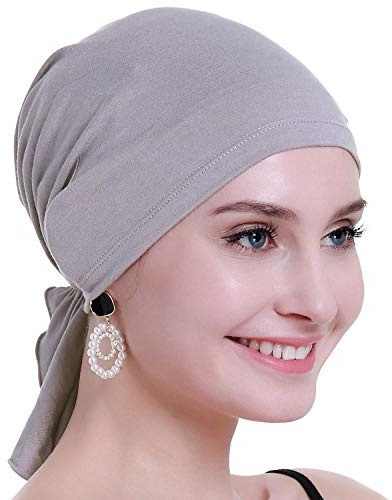 osvyo Foulard en Bambou pour Femme, pour Perte de Cheveux, chimiothérapie, Cancer, Emballage scellé, Taille Unique