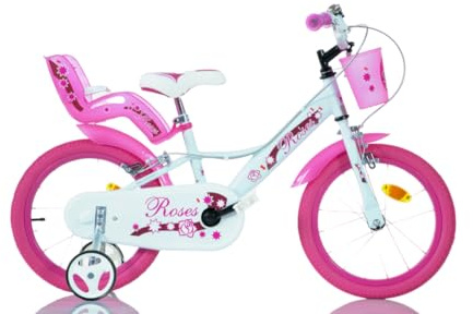 SCH Roses 16 Blanca-5-7 años Bicicleta niño, Bebés niñas, Blanco