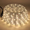 Wisada 20M LED Lichtschlauch Außen, 36 LEDs/m 220V Indoor Warmweiß LED Schlauch Leuchtstoffröhre, Manueller 8-Funktions-Modus Outdoor LED Lichter Wasserdicht Lichterschlauch für Weihnachten Partydeko