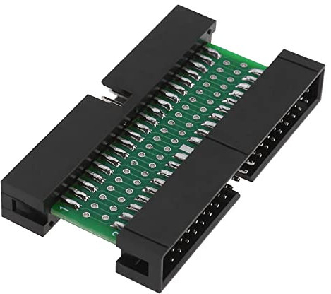 ECSiNG 40 Pin Stecker auf Stecker 3,5 Zoll Festplattenadapter Maschine IDE Electronic Disk Adapter Stecker auf Stecker Zubehör 2,3 X 1,3 X 0,35 Zoll