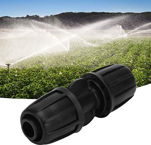 Haofy 10 Pièces Connecteur d'eau Droit Raccord D'irrigation Goutte à Goutte de Jardin pour Tuyau PE 16mm Raccord D'irrigation Goutte à Goutte