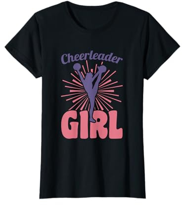 Funny Cheerleader Girl Cheerleading Lover T-Shirt