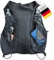 RaceFuel Ultraleicht Trinkrucksack, Trail Rucksack, Trinkweste, Hydration Pack Fahrradrucksack für Laufen, Wandern, Marathoner für 1,5L Trinkblase oder 500ML Wasserflasche/Softflask (Schwarz, M)