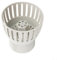 BlesConi Einstellbare Höhe Pool Skimmer Filter Oberflächen Abfallsammler Wasserdurchflusskontrollsystem für Gartenteich Wartung (110 mm)