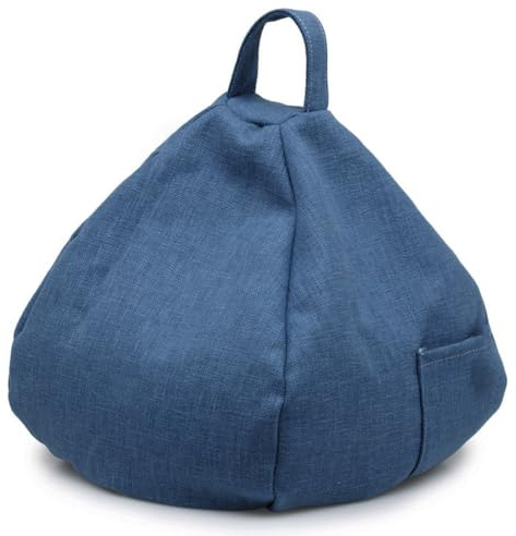 Generisch Soporte de cojín para tablet, soporte de cojín con bolsillo lateral, soporte de cojín suave cojín de libro portátil para cama - hecho a mano de imitación de ante antideslizante y microperlas