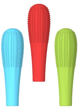 RAFGALDEX 3Pcs Sensory Chew Pencil Toppers Set Chewable Pencil Toppers Chew Toy with Anxieties, Autisms, Sensory Integration Issues Chewable