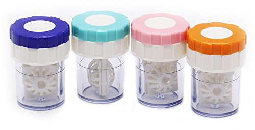 Pomeat 4 PCS Manually Contact Lens Washer Cleaner