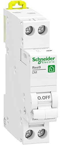 Schneider Electric - Resi9 - disjoncteur modulaire - 1P+N - 10A - courbe C - peignable - R9PFC610