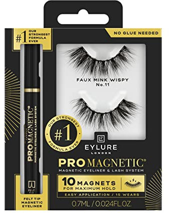 Eylure Luxe Pro Magnetic 10 Magnets Wispy False Lashes