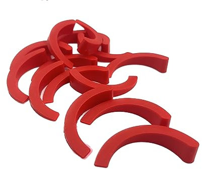 Fliesen Sichelkeile rot 300 Stück 1-13mm Fugenbreite Verlegesystem Nivelliersystem Keile