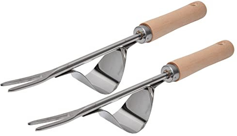 LiebeWH Puller Tool Garden Hand Weeder Weed Removal Too Garden Hand Weeder Stainless Steel for Dandelions for Thistles Crabgrass