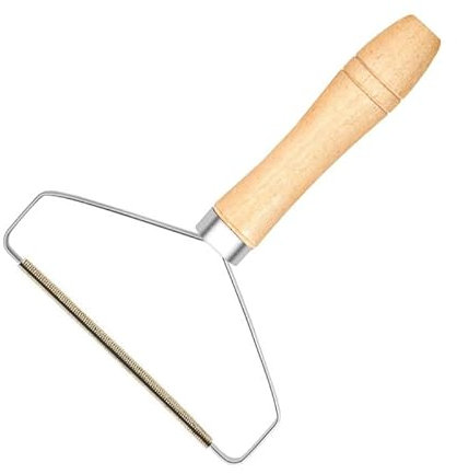 Rasoir Anti Bouloche Manuel, Rasoir Anti Bouloche, Brosse Manuel Anti Poil, Portable Grattoir Lint Remover pour Tapis de Poils d'animaux Jaune, Nettoyeur Peluche Manteau