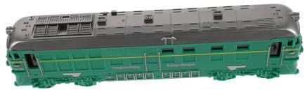 Toyvian Zug Kein Spielzeugeisenbahn Mit Licht Und Ton Modell Einer Spielzeugeisenbahn Interaktive Spielzeugeisenbahn Trägheitszugstütze Zugsimulationsmodell Plastik Green