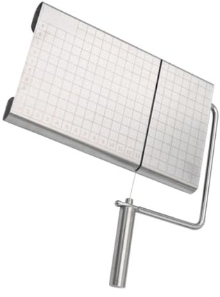 ELAYARD Trancheuse à Fromage Multifonctionnelle Inox Outil De Cuisine Pour Tranches Uniformes De Fromage Jambon Et Beurre Facile à Nettoyer Utiliser