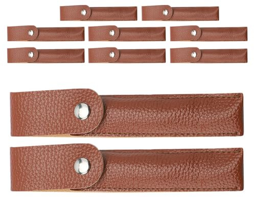 FOMIYES 10 Pcs Étui de Rangement pour Pince à Épiler Étui Portable pour Pince à Épiler Protection Renforcée en PU pour Extensions de Cils Professionnels Utilisation Quotidienne et Voyage