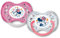 Dodie Set mit 2 Schnullern, anatomisch, +18 Monate, BPA-frei, robust, Minnie