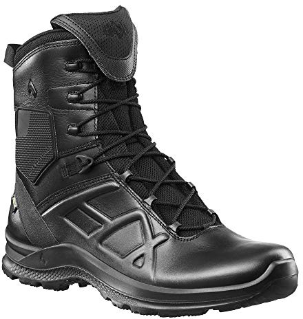 Haix Black Eagle Tactical 2.0 GTX high/Black Praktische Einsatzschuhe: Bequeme Lederstiefel für Beruf und Freizeit. 44