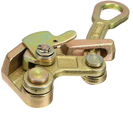 Wogoboo Cable Grip Wire Gripper Steel Cable Puller Tool for Wire Rope,Pulling 4408 Lbs(2 Ton)