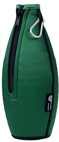 GRÄWE Flaschenhülle aus Neopren, dunkelgrün