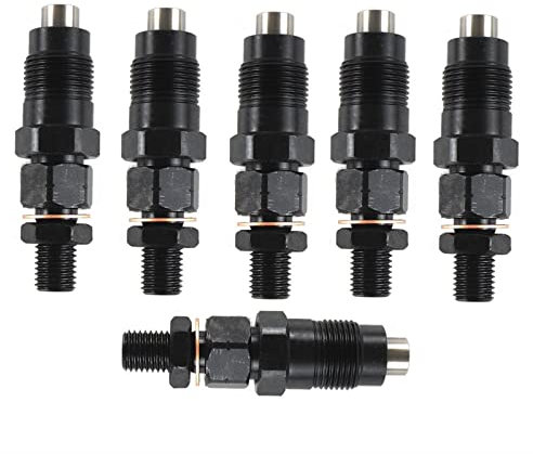 Car Petrol Injection Nozzles for N&issan for Patrol GU Y61 TD42 TD42T 6pcs Car Fuel Diesel Common Rail Nozzle Adapter High Impedance Engine Fuel Injector Valve