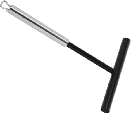 HOUDERCO Espátula para Panqueques y Esparcidor De Crepes De Acero Inoxidable Mango Ergonómico, Utensilio Ligero para Repostería y Cocina, Adecuado para Uso Doméstico y Picnic