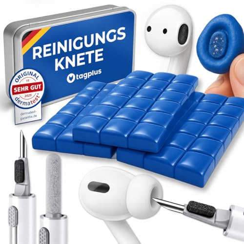 tagplus Plastilina per la pulizia del cellulare e delle cuffie con strumento professionale per la pulizia del cellulare, gadget per uomini, accessori, accessori, gadget pratici, gadget tecnici