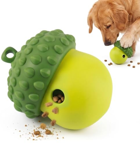 Jeu Intelligence pour Chien,Slow Feeder pour Chiens | Distributeur de Croquettes pour Chiens Jouets,Chiens de Petite, Moyenne et Grande Taille,Vert